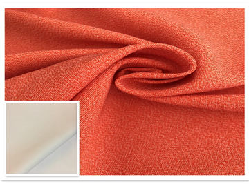 Two-Tone Orange Waterproof Fabric 400D Wysoka trwałość koloru Wilgotność przepuszczalna