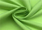 Wygodna, oddychająca tkanina 100% P, zielona wodoodporna tkanina